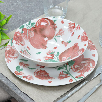 Миска суповая 18см 600мл Гранат