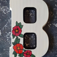 Форма для шоколадных фигур "Буквы" - B (275*135мм)