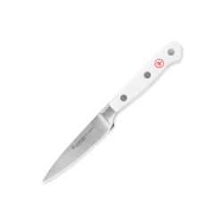 Набор ножей 4шт с ножницами и мусатом в подставке Wuesthof White Classic