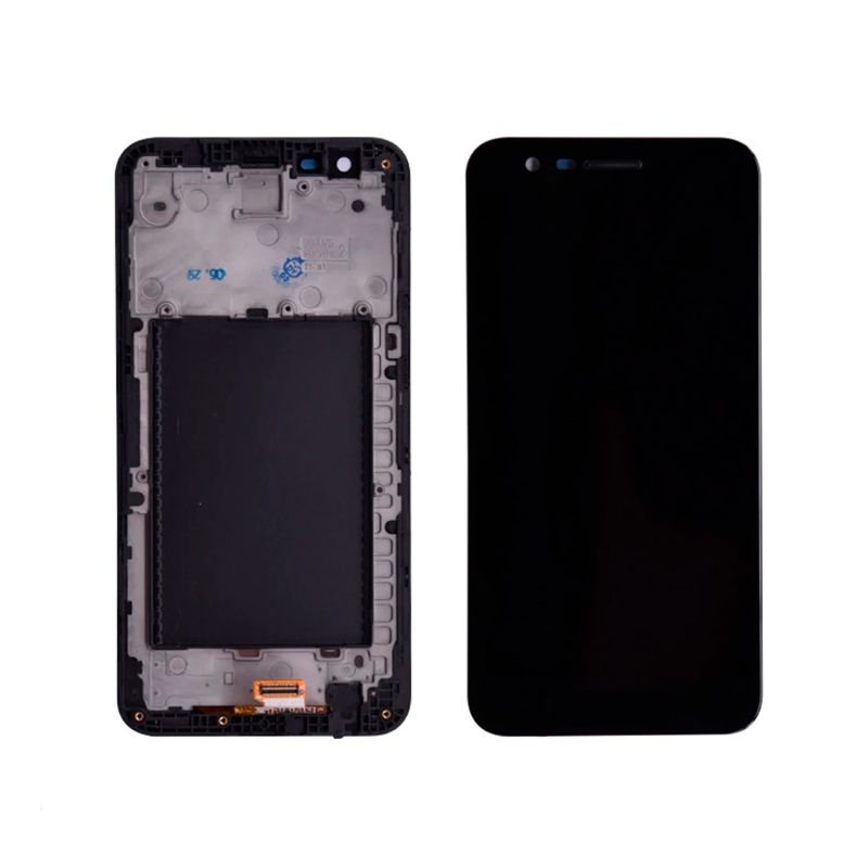 Дисплей для LG K10 2017 / K20 Plus / X400 / M250 / M250N / M250E с тачскрином на рамке (Black)