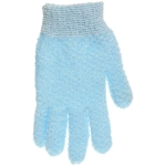 Мочалка - перчатка массажная «Premium - PASTERA», цвет небесно-голубой, 19*12см (ZIPпакет)