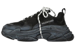 Balenciaga Balenciaga Triple S retro distressed low-cut daddy shoes women's Black