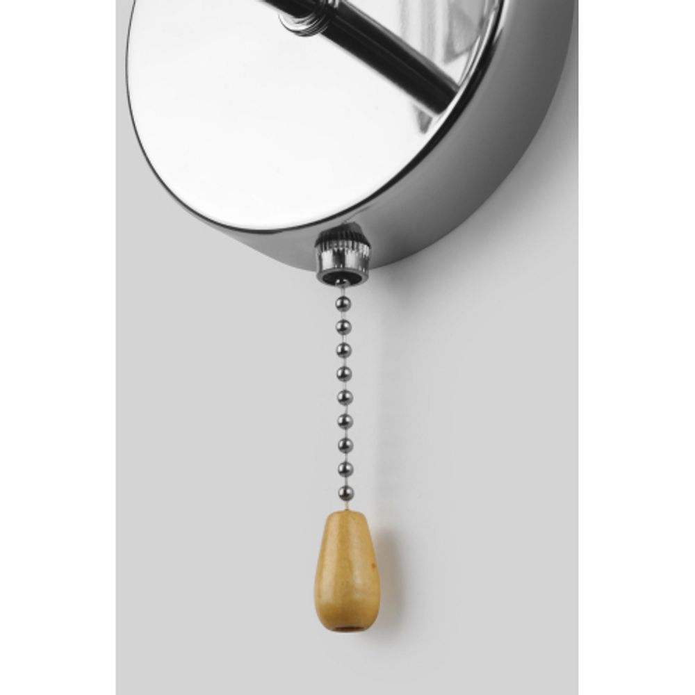 Бра светильник Rivoli Ifa 1063-401 настенный 1хЕ14 40 Вт хрусталь с выключателем | Хрусталь