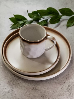 Набор посуды столовой Белый песок