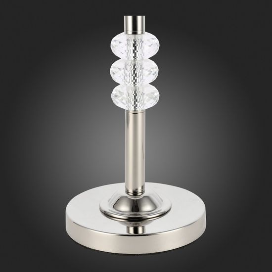 SL1751.104.01 Прикроватная лампа ST-Luce Никель/Белый E27 1*60W ENITA