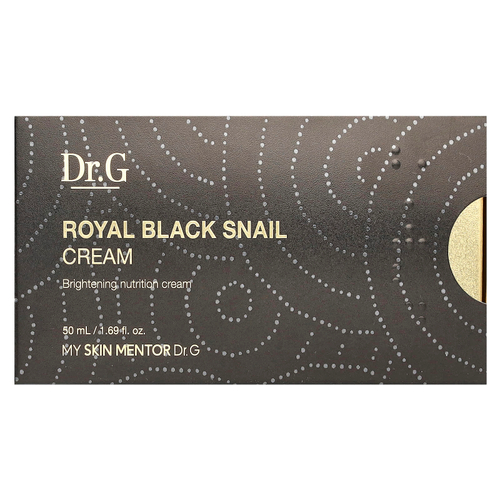 Dr. G, Royal Black Snail Cream, крем с черной улиткой, 50 мл (1,69 жидк. унции)