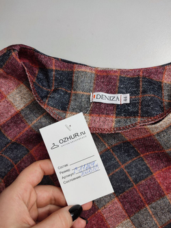 Платье Deniza в клетку 44 размер, новое