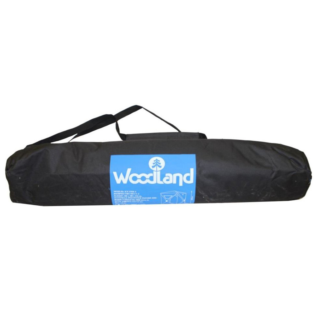 Палатка рыболовная зимняя Woodland ICE FISH 2 165х165х185 см, Оранжевая