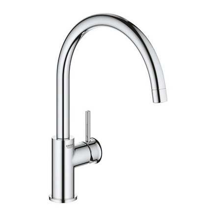 Смеситель однорычажный GROHE BAUCLASSIC DN 15 для мойки