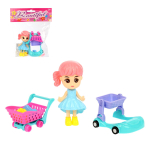 Кукла мини с аксессуарами, пакет 2204