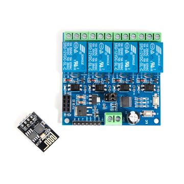 4-канальное реле с WI-FI модулем 8266