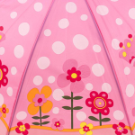 Зонт Цветы розовый, д-50 см, длина 62 см, с-30185