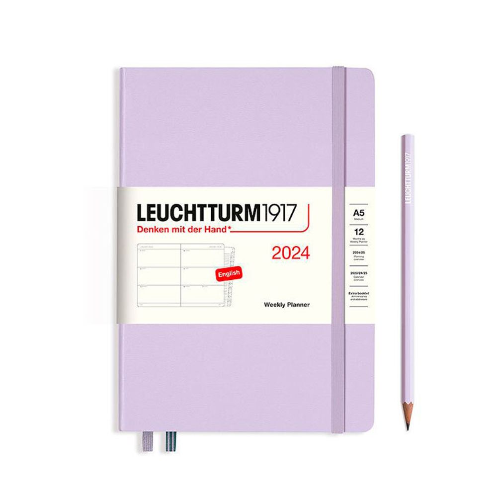 Еженедельник Leuchtturm1917 A5 сиреневый (367610)