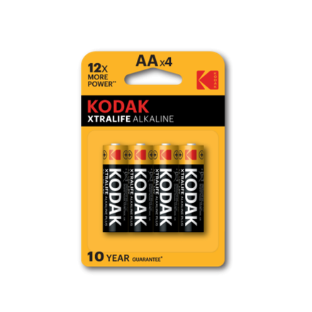 Батарейки Kodak LR6-4BL XTRALIFE Alkaline [KAA-4]
