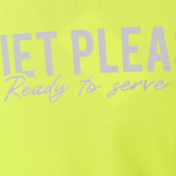 Мужское теннисное поло Quiet Please Ready To Serve T-Shirt Men - Yellow