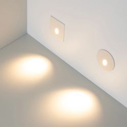 Светильник LT-GAP-S70x70-3W Warm3000 (WH, 30 deg) (Arlight, IP65 Металл, 3 года) 025738