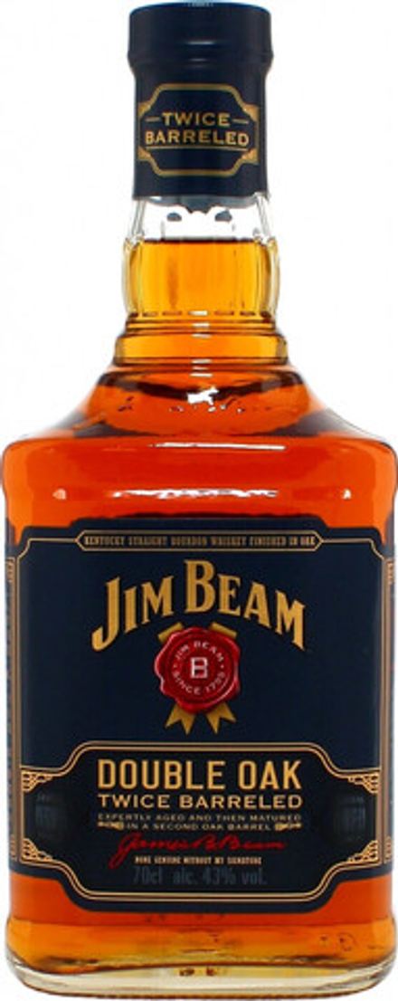 Виски Jim Beam Double Oak, 0.7 л