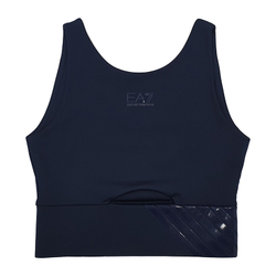 ТОП теннисный EA7 Woman Jersey Sport Bra - navy blue