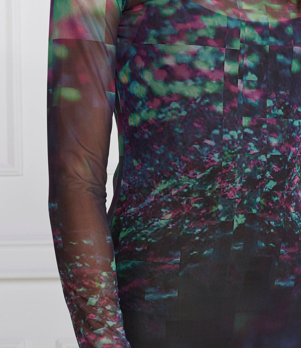 Платье + подкладка CALVIN KLEIN JEANS - разноцветная(J20J221981)