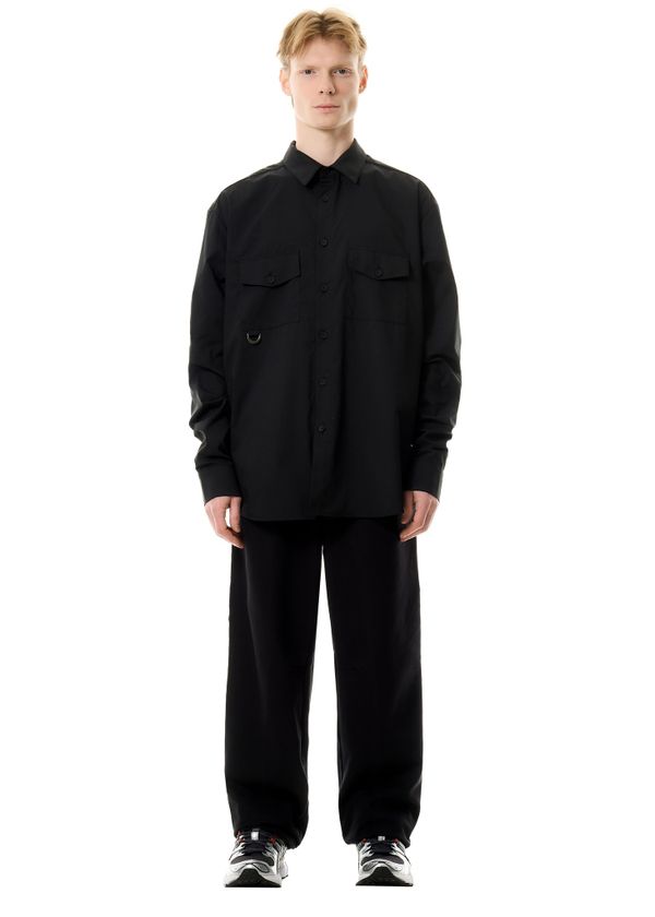 Рубашка Ceremonial Engraving черная - фото 2