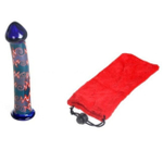 Цветной фаллос из стекла Rich Style (19,5 см, разноцветный) (Цвет: разноцветный)