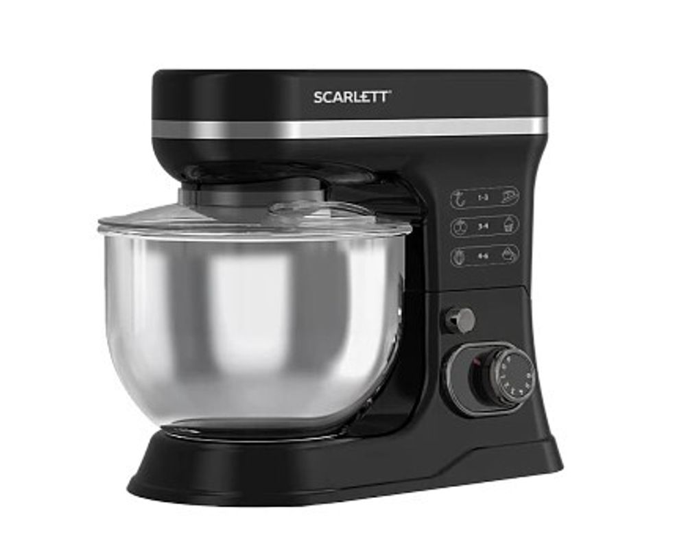 Планетарный миксер Scarlett SC-SM10S52  (черный)