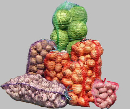 Сетка овощная 50*80 (красная)