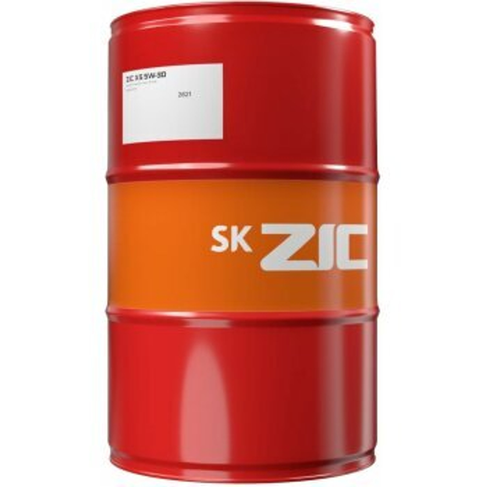 Масло моторное ZIC X5 5w30 SP, ILSAC GF-6, GM Dexos1 Gen2  200л