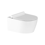 Инсталляция с подвесным унитазом без ободка с сиденьем микролифт и клавишей AM.PM Jupiter IS110101.DX77C1700