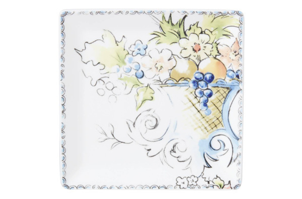 Набор тарелок пирожковых Lenox Осень Студио 15х15см 4шт