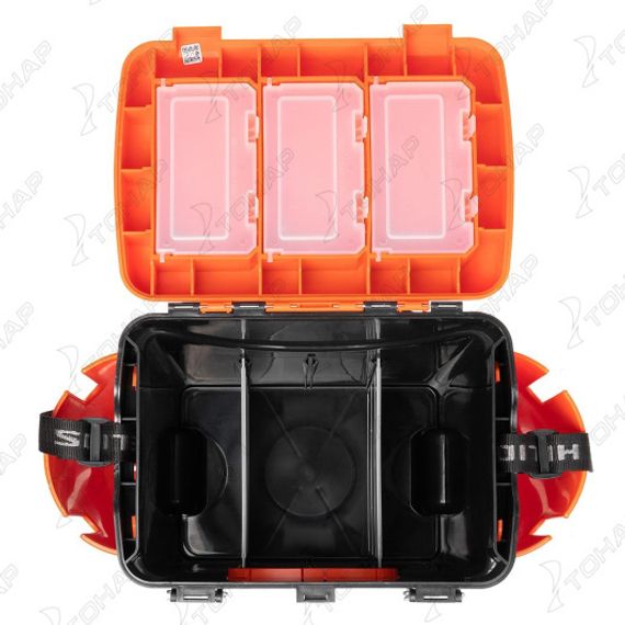 Ящик зимний Helios "FishBox" односекционный (10л) оранжевый