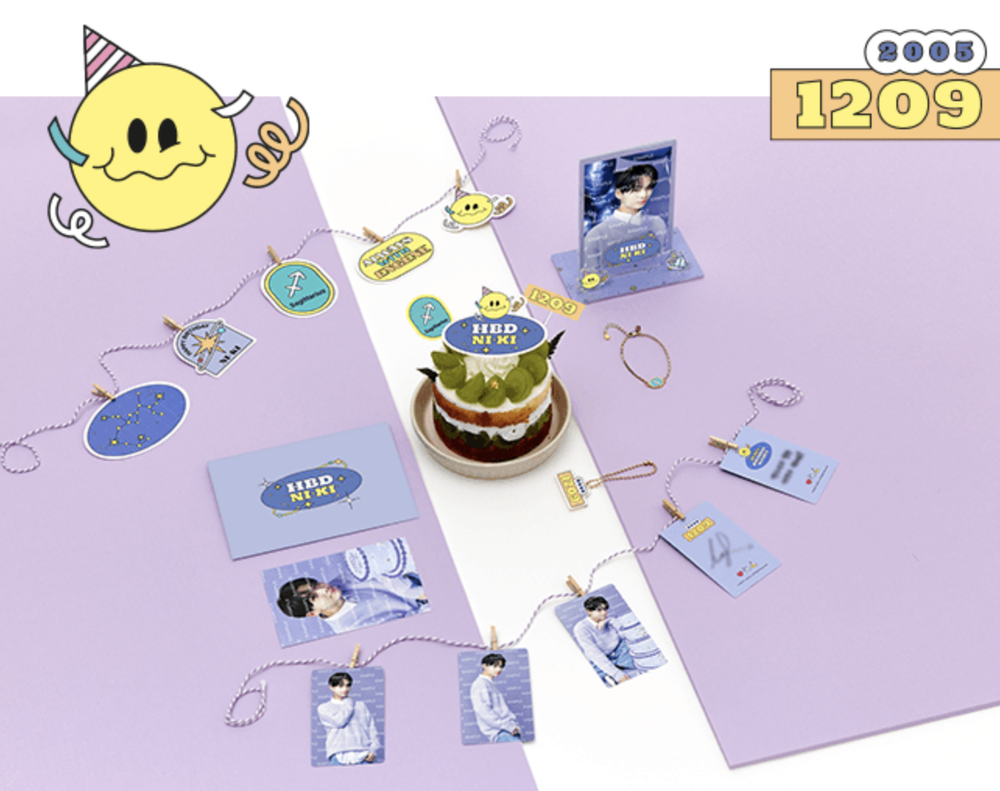 Набор гирлянда с фотокартами [NI-KI] DIY Photo Card Garland