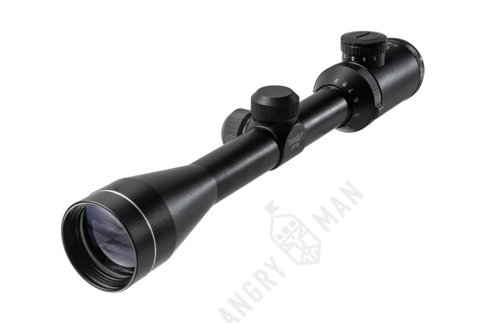 Прицел 3-9x40 Mil Dot, с подсветкой, Target Optic