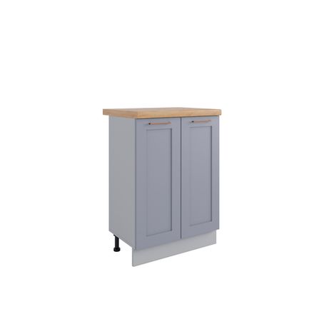 Кухня Модуль МС 600 Квадро Серый эмалит