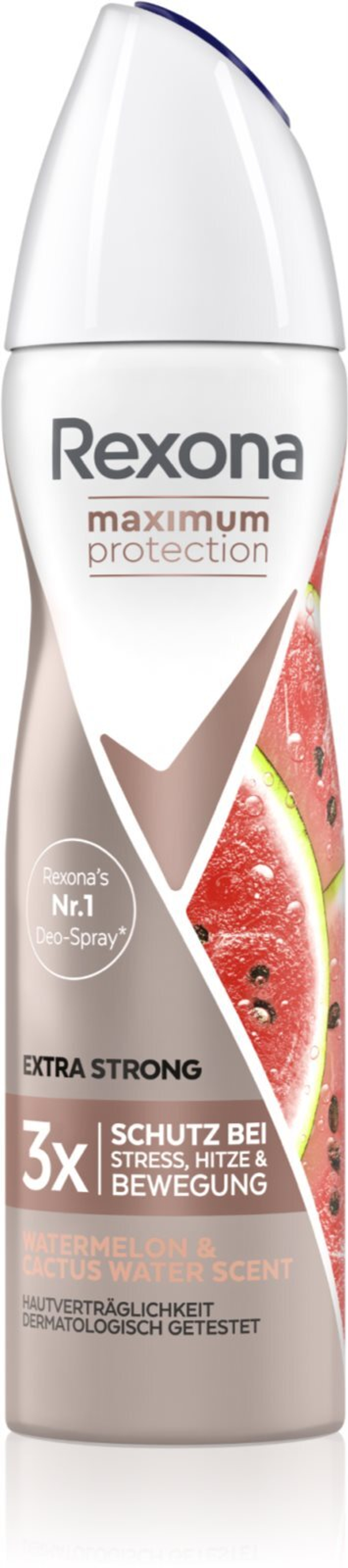 Rexona Maximum Protection Watermelon & Cactus Water - спрей-антиперспирант против повышенной потливости /   150  ml  / GTIN 8720181310072