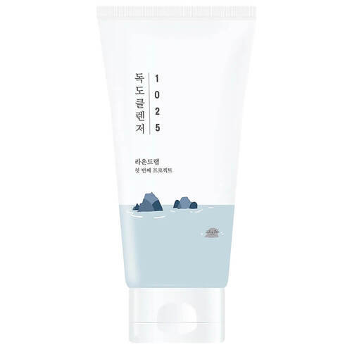 Round Lab Пенка для умывания легкая с морской водой - 1025 Dokdo cleanser, 150мл