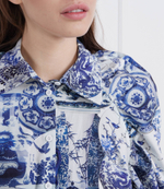 Рубашка Silvian Heach - голубой(CVP23017CA)