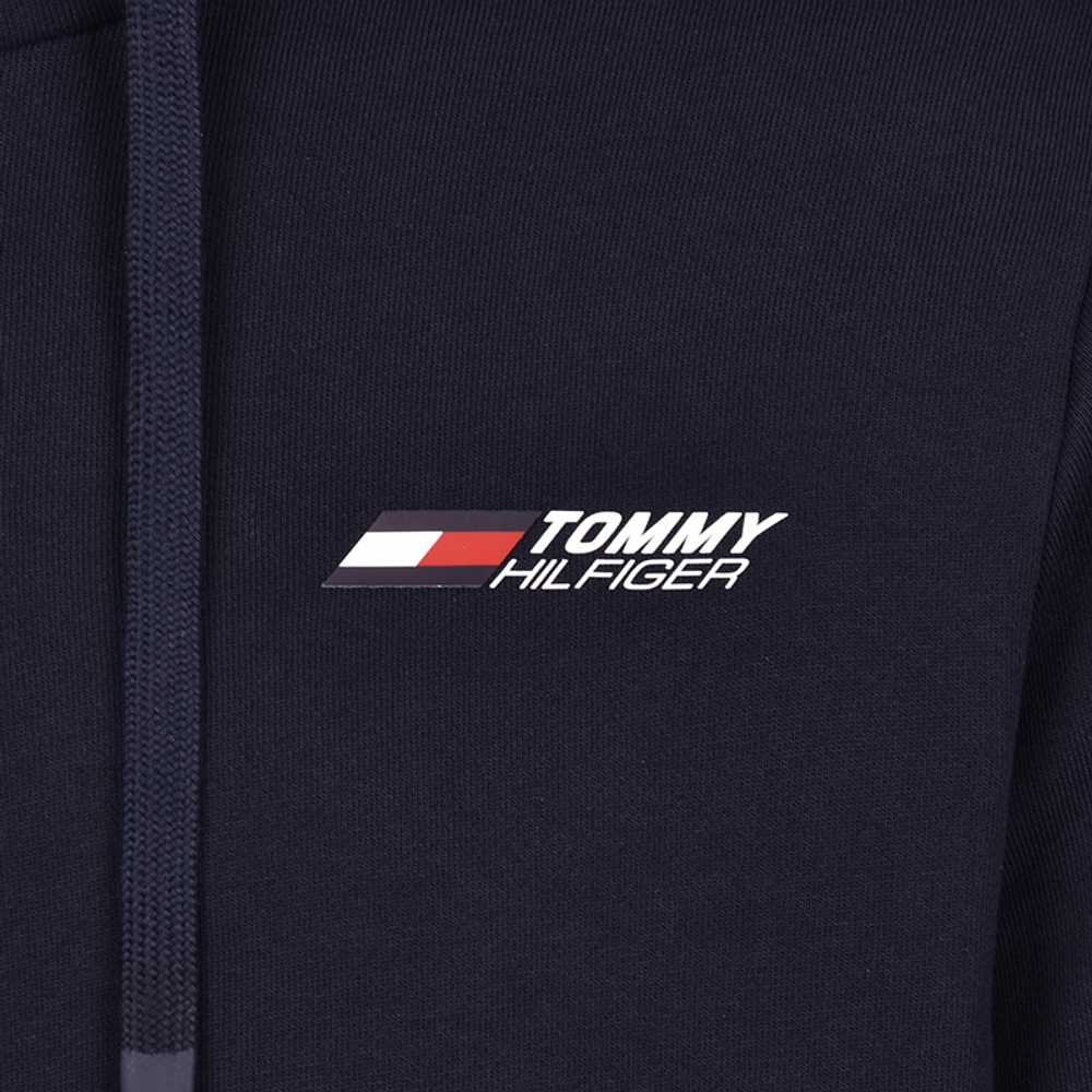 Мужская кофта теннисная Tommy Hilfiger Essentials FZ Hoody - desert sky