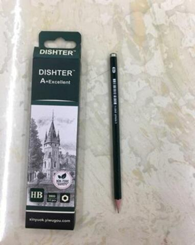 Карандаш ч/г, без ластика, 4 цвета микс