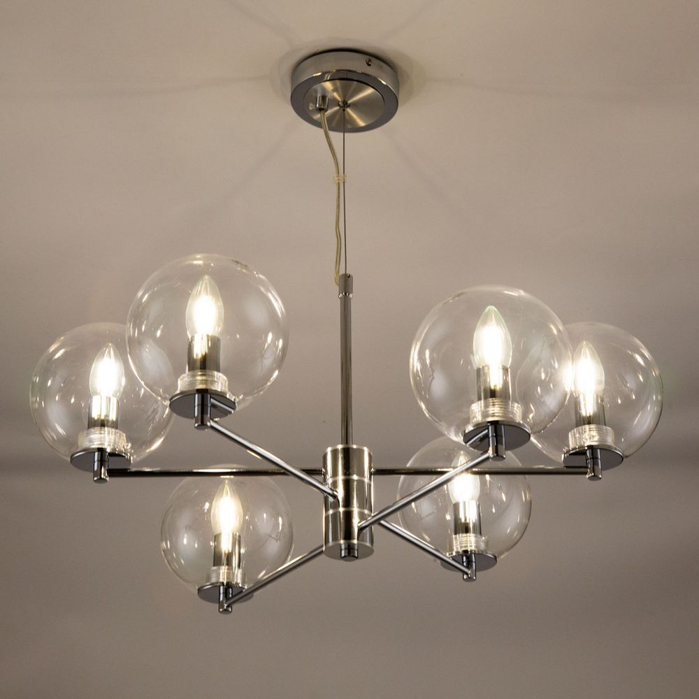 Citilux Галлен CL240161 Люстра подвесная Хром