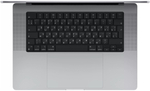 Ноутбук Apple MacBook Pro A2442 (MKGQ3RU/A) 14.2"/Apple M1 Pro/RAM 16GB/SSD 1024GB/16 core GPU/3024*1964/IPS 120hz/Sonoma/Подсветка кл-ры: LED/серый космос. Состояние: B1