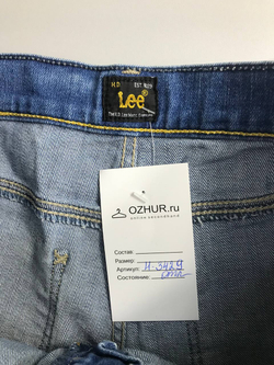 Шорты Lee короткие, маркировка 27, визуально на 42/44 размер