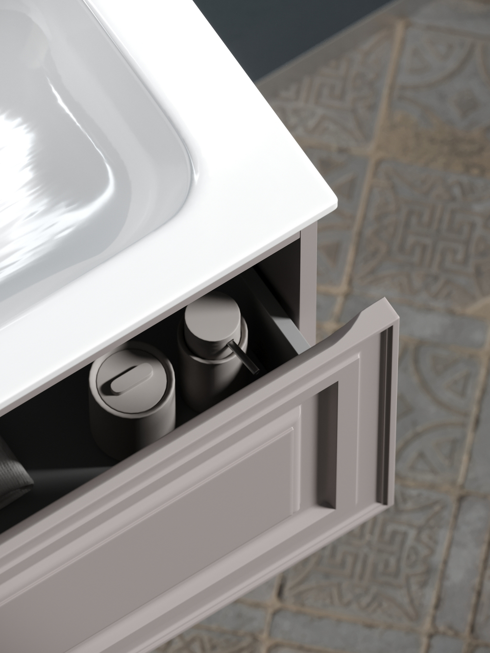 Тумба с раковиной Sancos Very 120 см VR120SM doha soft