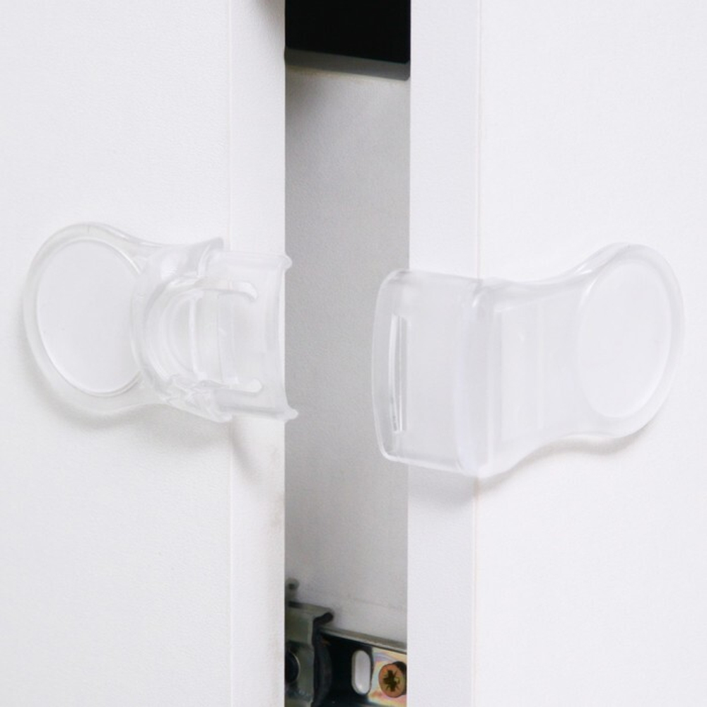 7550791 Блокиратор для выдвижных ящиков, цвет прозрачный