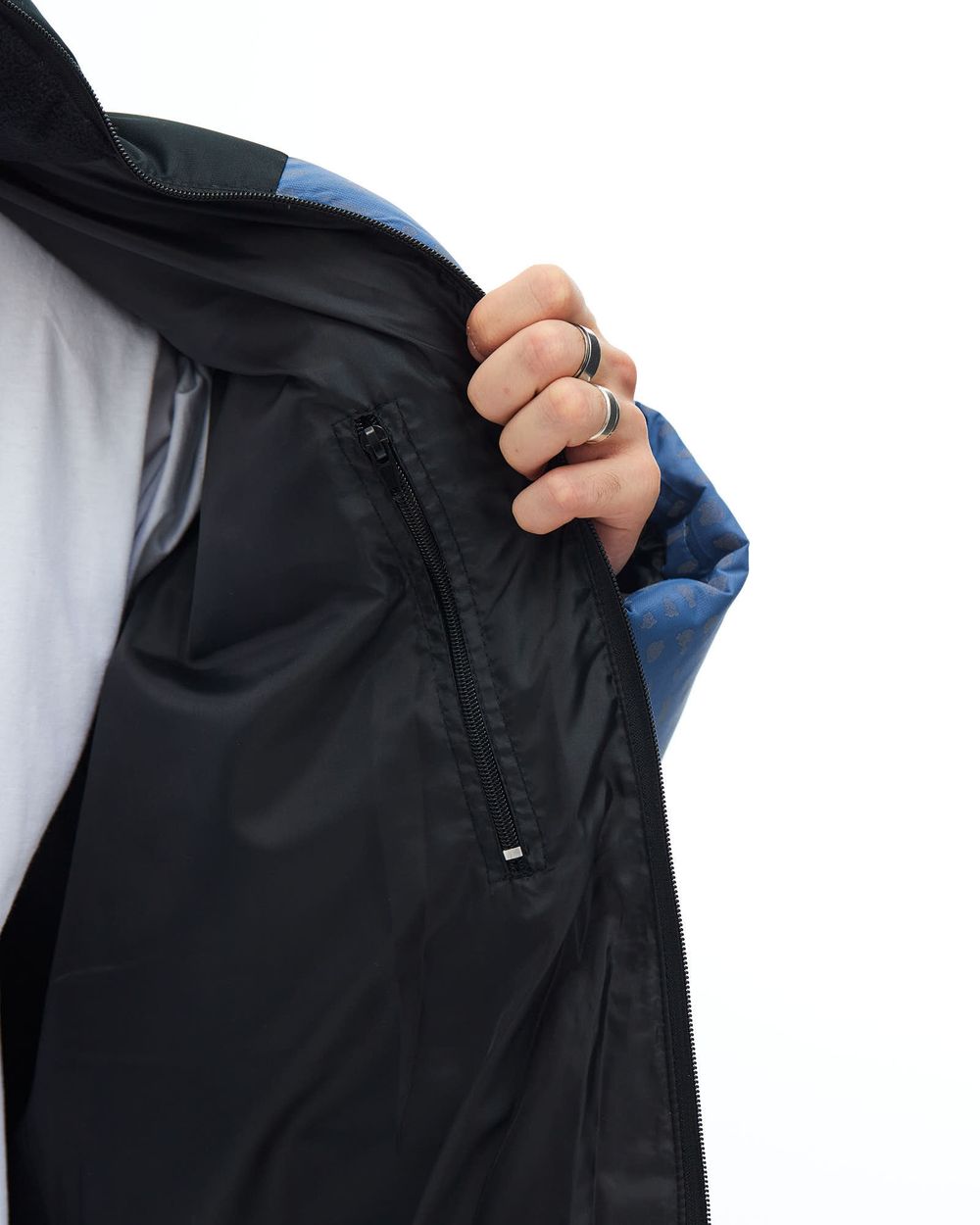 Купить Пуховик Anteater Downjacket RF Print синий Пуховик Anteater Downjacket RF Print синий