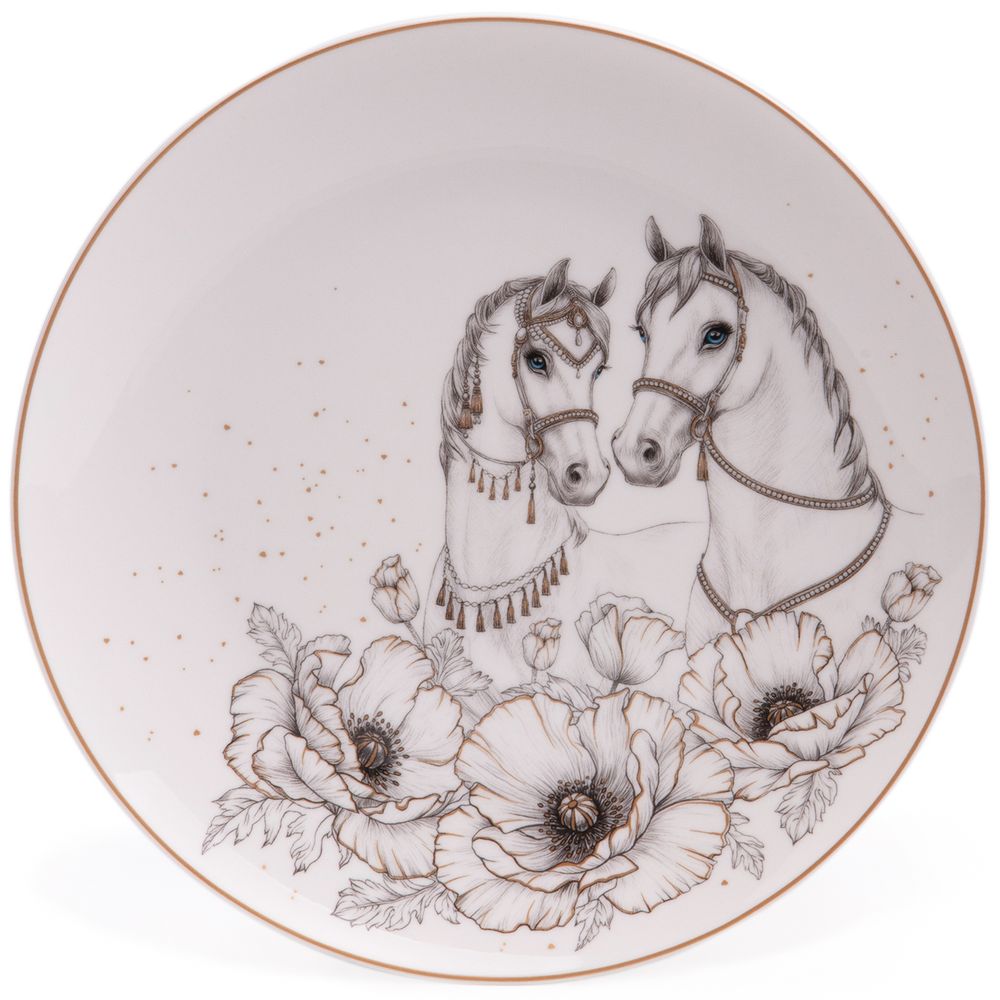 ТАРЕЛКА ЗАКУСОЧНАЯ LEFARD "TOP STYLE" 20,5 СМ (КОР=24ШТ.)