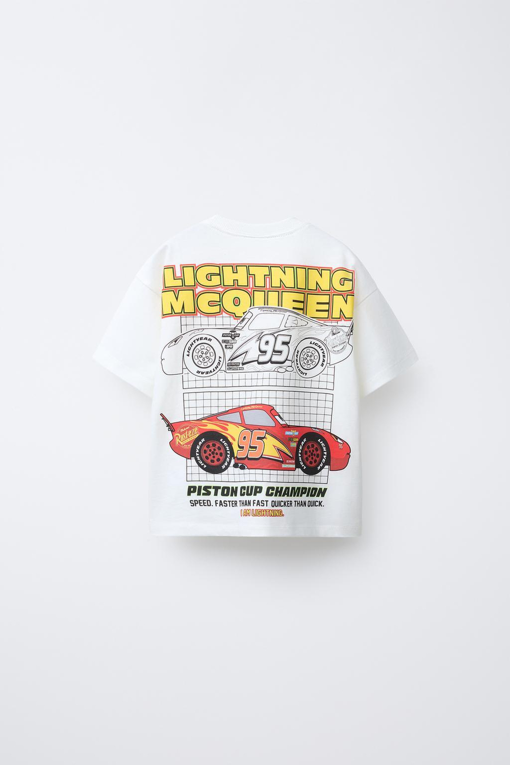 Лонгслив с принтом cars lightning mcqueen © disney
