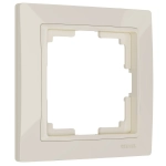 Рамка на 1 пост Snabb Basic (слоновая кость) W0012003