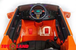Детский электромобиль Toyland Hummer BBH1588 оранжевый