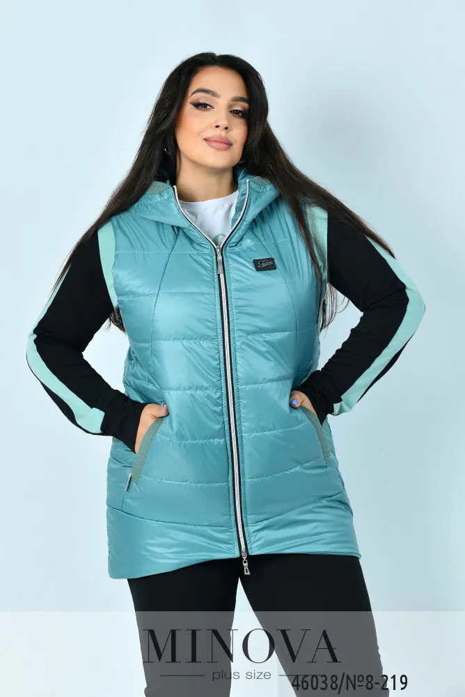 Жилет 8-219-оливка Minova